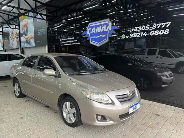 Carro Toyota Corolla 2009 Sedan XEi 1.8 16V (flex) (aut)