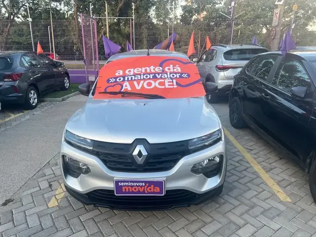 Carro Renault Kwid 2025 Zen 1.0 12v SCe (Flex)