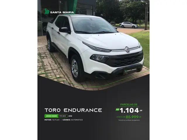 Carro Fiat Toro 2020 Endurance 1.8 MT5 FLEX 4P