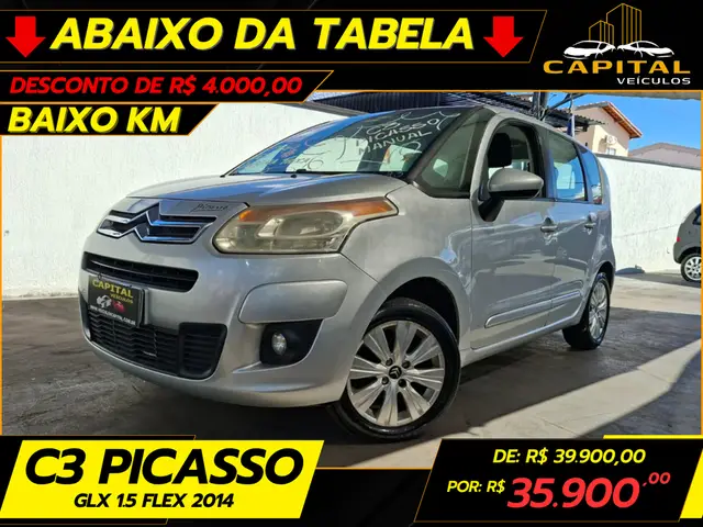 Carro Citroën C3 Picasso 2014 GLX 1.5 8V (Flex)