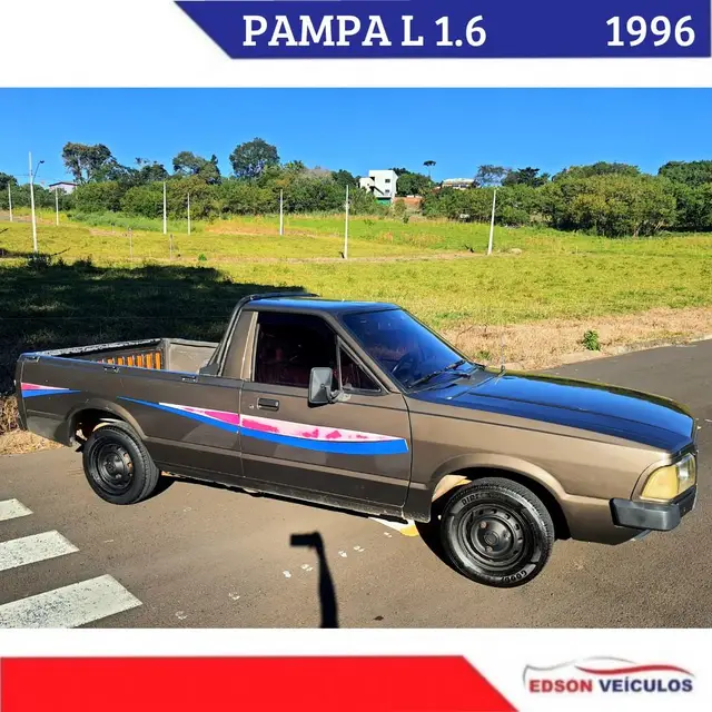 Carro Ford Pampa 1996 L 1.6 i (Cab Simples)