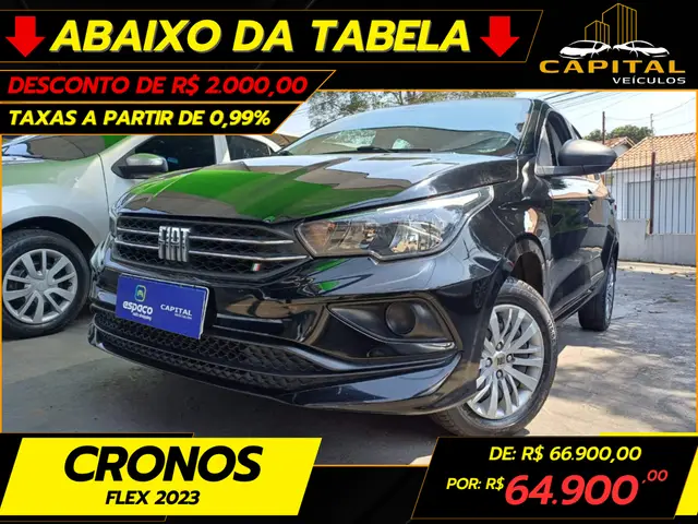 Carro Fiat Cronos 2023 1.0 (Flex) MT