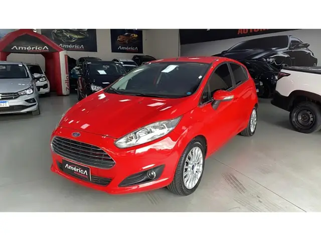 Carro Ford New Fiesta Hatch 2014 New Fiesta Titanium 1.6 16V