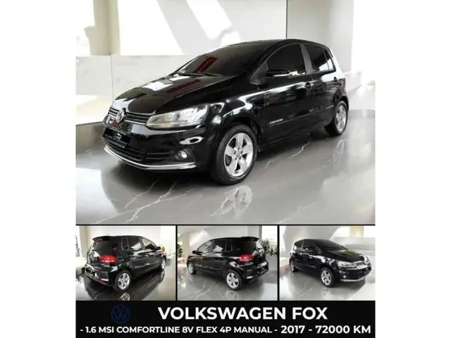 Carro Volkswagen Fox 2017 1.6 MSI Comfortline (Flex)