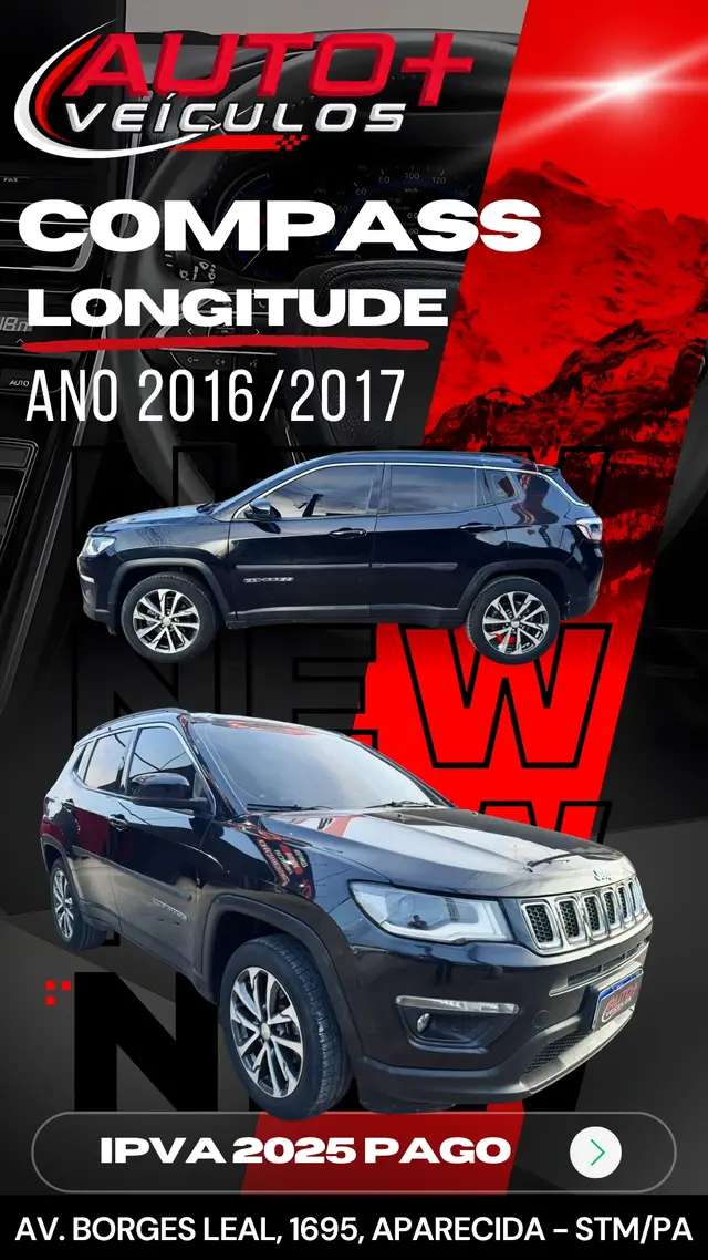 Carro Jeep Compass 2017 2.0 Longitude 4x2 (Aut) (Flex)