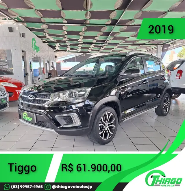 Carro CAOA Chery Tiggo 5X 2019 1.5 T Turbo Flex (Aut)