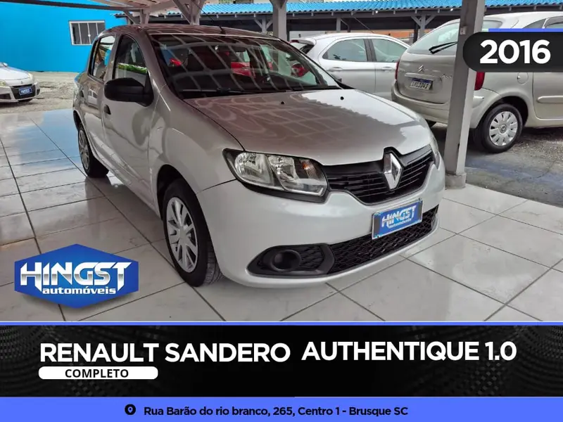 Renault Sandero Authentique Hi-Power 1.0 16V (Flex)