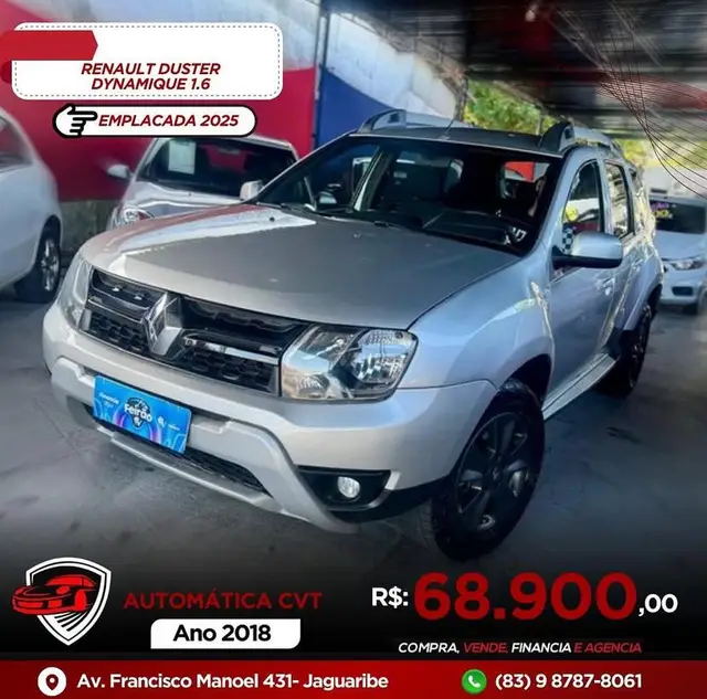 Carro Renault Duster 2018 1.6 16V SCe Dynamique CVT (Flex)