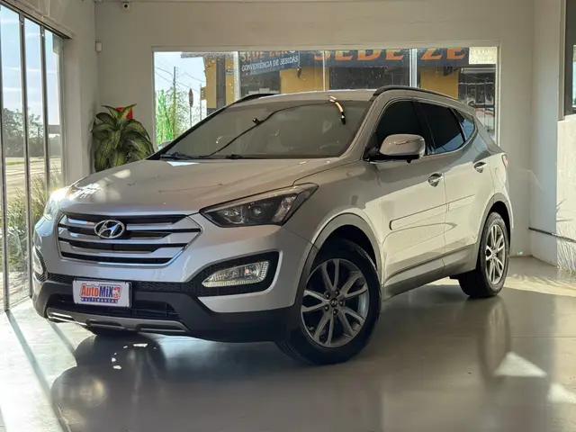 Carro Hyundai Santa Fe 2014 GLS 3.3L V6 4x4 (Aut) 5L