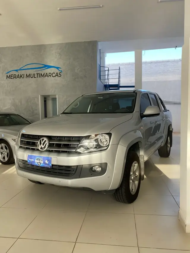 Carro Volkswagen Amarok 2016 2.0 CD 4x4 TDi Trendline (Aut)
