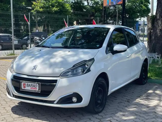 Carro Peugeot 208 2017 Active 1.2 12V (Flex)