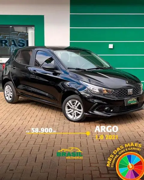 Carro Fiat Argo 2021 1.0 (Flex)