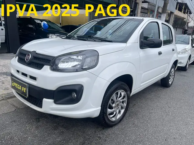 Carro Fiat Uno 2021 Attractive 1.0