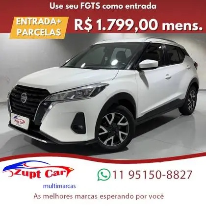 Carro Nissan Kicks 2022 Sense 1.6 (Flex) (Aut)
