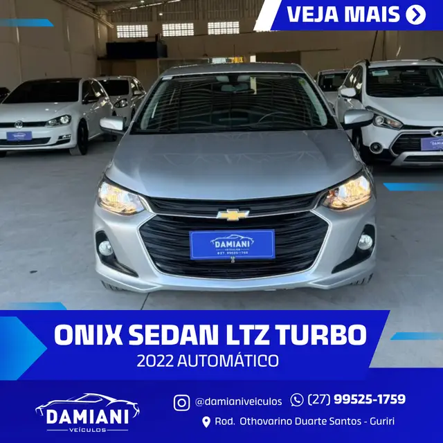Carro Chevrolet Onix Plus 2022 1.0 LTZ Turbo (Flex) (Aut)