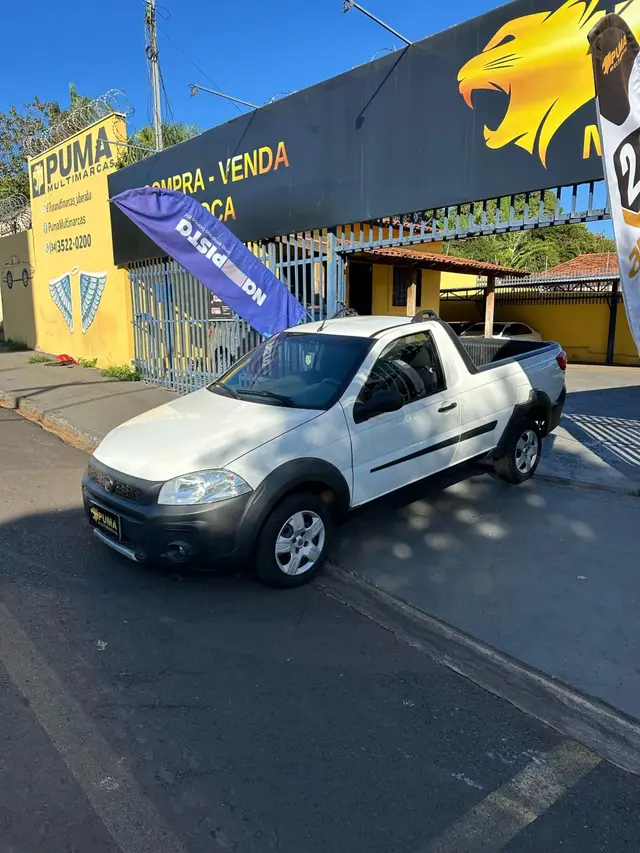 Carro Fiat Strada 2020 Hard Working 1.4 (Flex) (Cabine Simples)