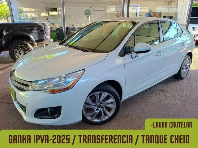 Carro Citroën C4 Lounge 2015 Tendance 1.6 Turbo Flex Aut.