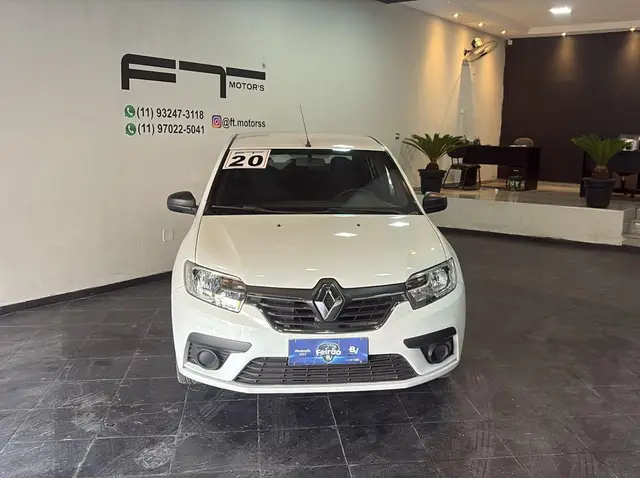 Carro Renault Logan 2020 Life 1.0 12V SCe (Flex)