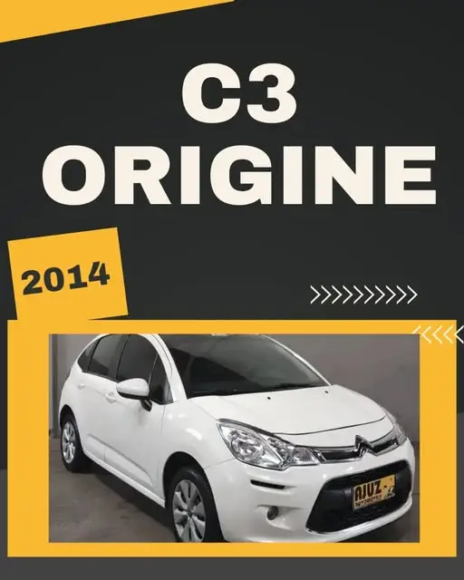 Carro Citroën C3 2014 Origine 1.5 8V (Flex)