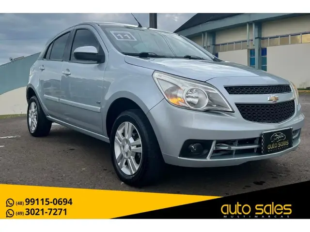 Carro Chevrolet Agile 2011 LTZ 1.4 8V (Flex)