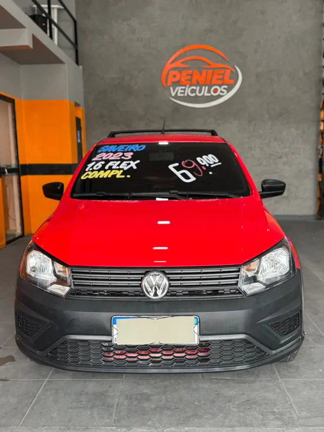 Carro Volkswagen Saveiro 2023 Robust Total Flex 16V