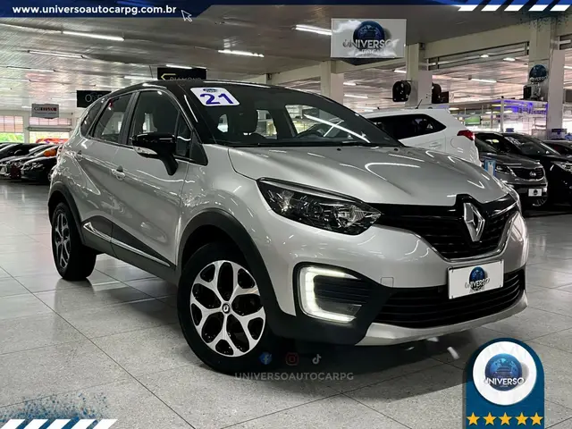 Carro Renault Captur 2021 Life 1.6 16v SCe CVT (Flex)