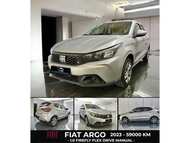 Carro Fiat Argo 2023 Drive 1.0 (Flex)