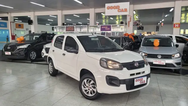Carro Fiat Uno 2021 Attractive 1.0