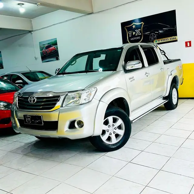 Carro Toyota Hilux Cabine Dupla 2012 Hilux 2.7 SRV CD 4x4 (Flex) (Aut)