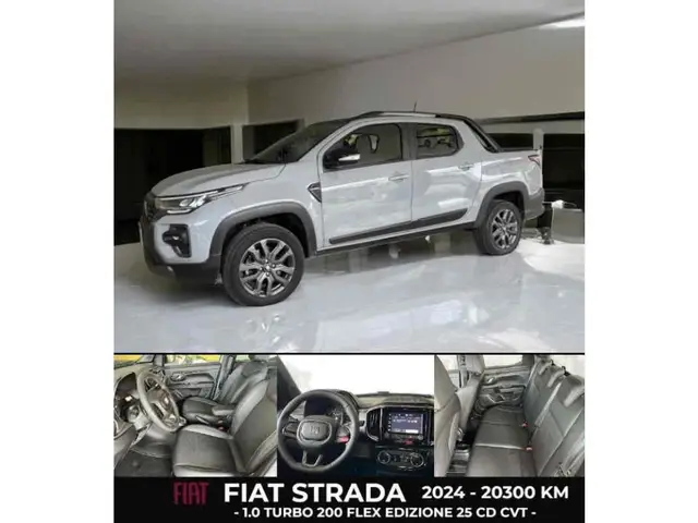 Carro Fiat Strada 2024 Ultra 1.0 Turbo