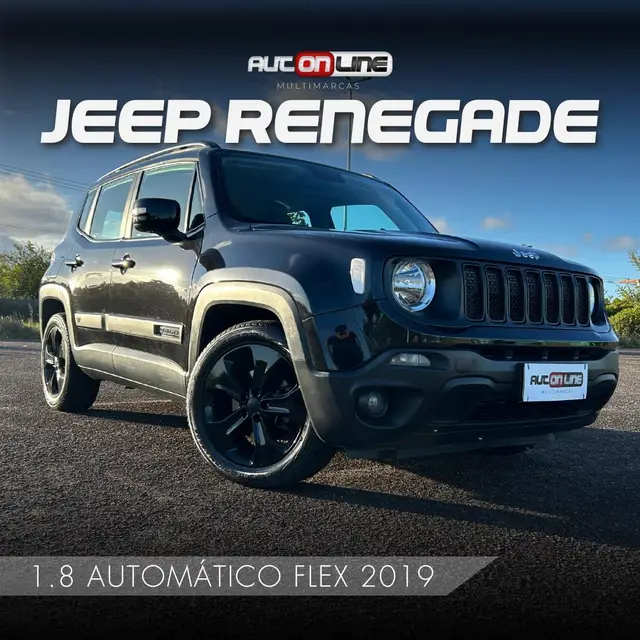 Carro Jeep Renegade 2019 1.8 4x2 (Aut) (Flex) (PCD)