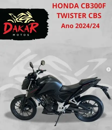 Moto Honda CB 300F Twister 2023 (CBS)