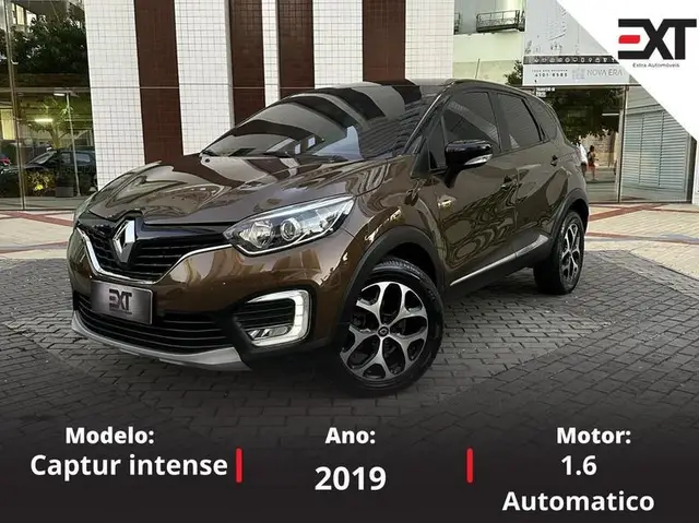 Carro Renault Captur 2019 Intense 1.6 16v SCe CVT (Flex)