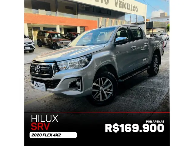 Carro Toyota Hilux Cabine Dupla 2020 Hilux 2.7 SRV CD 4x2 (Flex) (Aut)