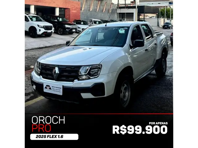 Carro Renault Oroch 2025 Pro 1.6 (Flex)