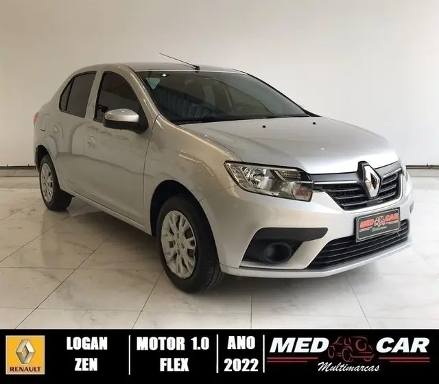 Carro Renault Logan 2022 Zen 1.0 12V SCe (Flex)