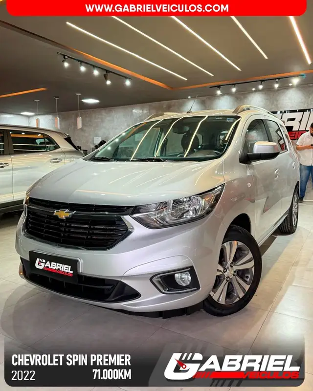 Carro Chevrolet Spin 2022 Premier 1.8 (Aut) (Flex)