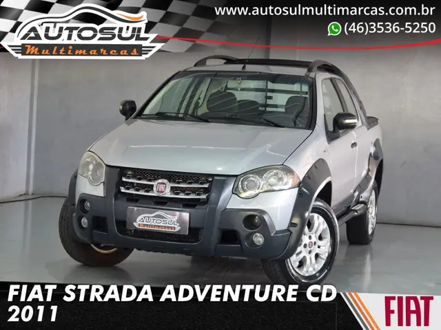 Carro Fiat Strada 2011 Adventure 1.8 16V (Flex) (Cabine Dupla)