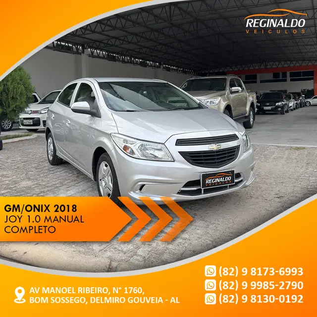 Carro Chevrolet Onix 2018 1.0 Joy SPE/4