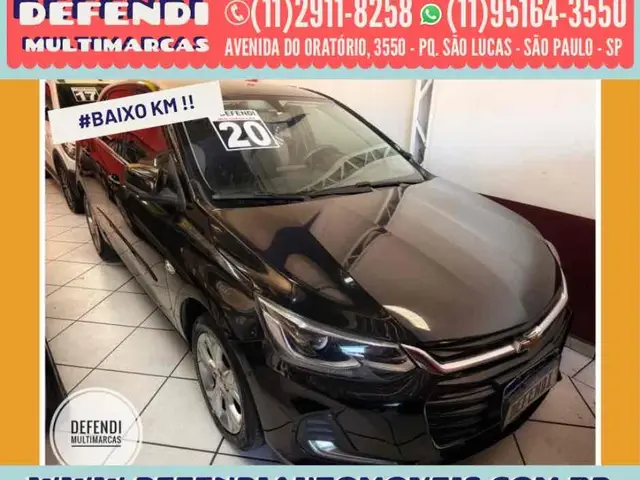 Carro Chevrolet Onix 2020 Premier 1.0 Turbo (Flex) (Aut)