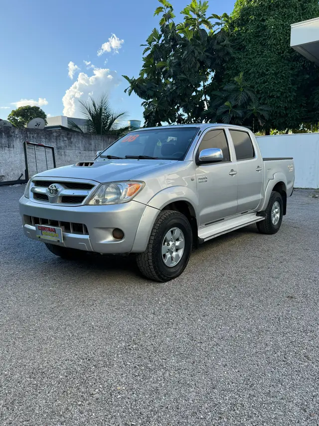Carro Toyota Hilux Cabine Dupla 2008 Hilux SRV 4X4 3.0 (cab dupla) (aut)