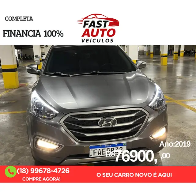 Carro Hyundai ix35 2019 2.0 GL 2WD (Aut) (Flex)