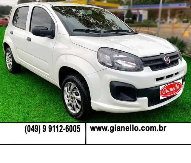 Carro Fiat Uno 2020 Attractive 1.0 8V (Flex) 4p