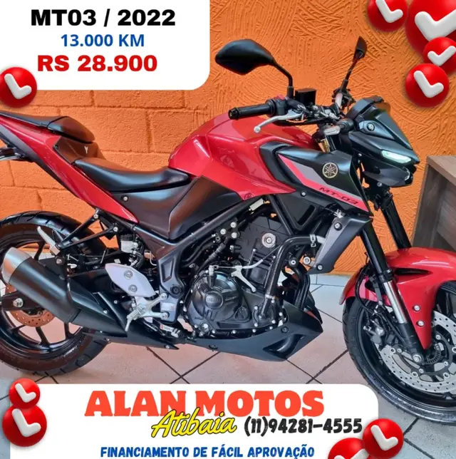 Carro Yamaha MT-03 2022 STD