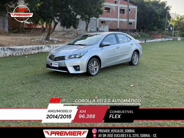 Carro Toyota Corolla 2015 2.0 XEi Multi-Drive S (Flex)