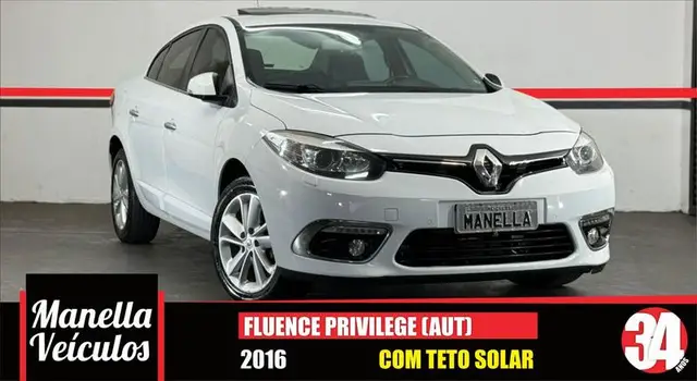 Carro Renault Fluence 2016 2.0 16V Privilege X-Tronic (Flex)