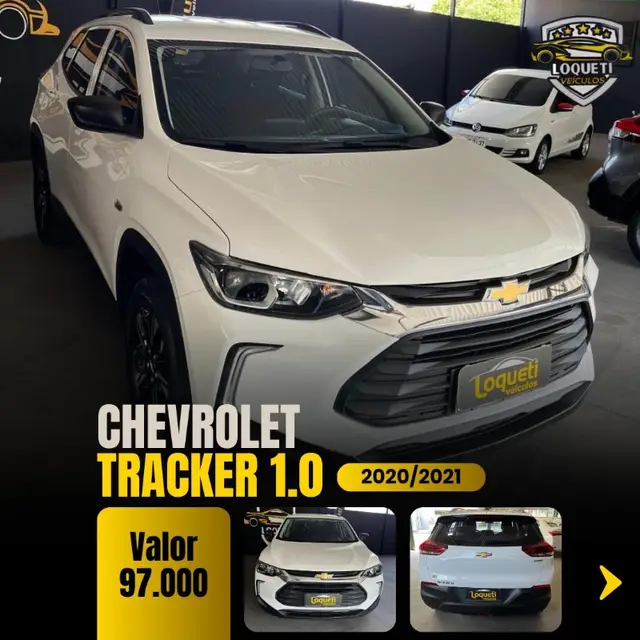 Carro Chevrolet Tracker 2021 1.0 Turbo (Aut) (Flex) (PCD)