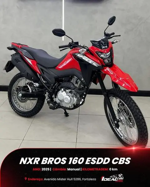 Carro Honda NXR 160 2025 Bros Flex