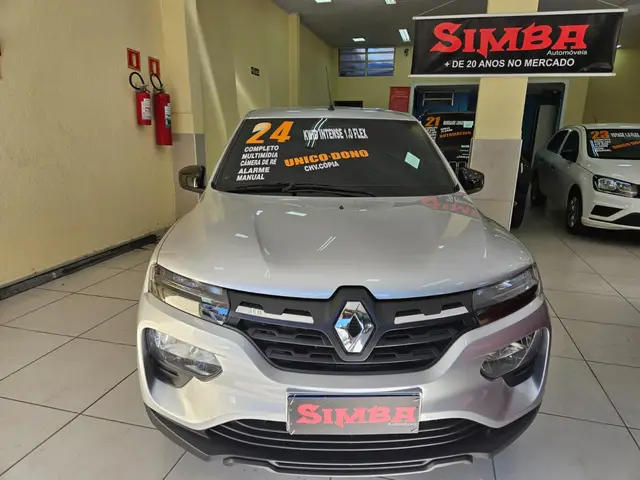 Carro Renault Kwid 2024 Intense 1.0 12v SCe (Flex)