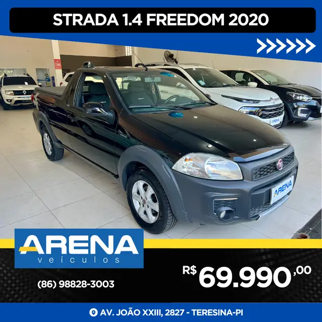 Carro Fiat Strada 2020 1.4 CS Freedom